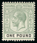Stamp of Bahamas 1852-2005 collection housed in 2 printed Palo albums