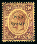 Stamp of Jamaica 1860-99 accumulation in box with a comprehensive collection in printed album