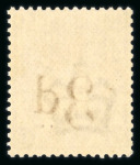 Stamp of Great Britain » 1855-1900 Surface Printed » 1880-83 Large Coloured Corner Letters, Wmk Imperial Crown 1880-83 wmk Crown 3d on 3d lilac mint n.h.
