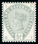 Stamp of Great Britain » 1855-1900 Surface Printed » 1883-84 Lilac & Green Issue 1883-84 Lilac and Green set of ten values to 1s mint, most are n.h.