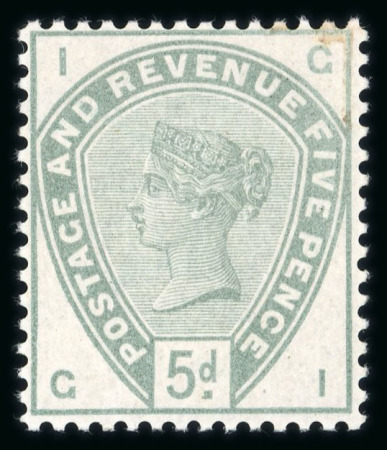 Stamp of Great Britain » 1855-1900 Surface Printed » 1883-84 Lilac & Green Issue 1883-84 Lilac and Green set of ten values to 1s mint, most are n.h.