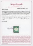 Stamp of Uruguay 1856 Diligencia 80c green mint