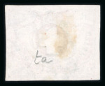 Stamp of Switzerland / Schweiz » "Waadt", "Neuenburg", "Winterthur" 1850, Winterthur mit Abart « untere Randlinie unterbrochen »,  klar entwertet mit schwarzer Zürcher Rosette (AW1)