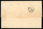 Stamp of Egypt » French Post Offices » Alexandria 1870 (Jun 21) entire to Marseille from Alexandria with ''Suzan & Co'' agent's cachet