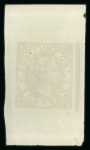 Stamp of Great Britain » 1855-1900 Surface Printed » 1867-80 Large Uncoloured Corner Letters, Wmk Spray of Rose 1880 2s Queen Victoria, group of four attractive Sperati glass clichés