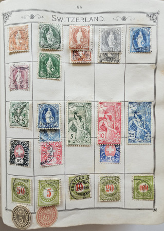 Stamp of Large Lots and Collections ALL world collection in two Lincoln albums, from 1840