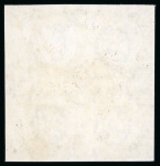 Stamp of Zanzibar » The Zanzibar Post Office (1895-1964) 1908-09 25c sepia imperf. plate proof right marginal block of four