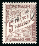 Stamp of France » Collections 1859-1960, très intéressante collection de timbres-taxe