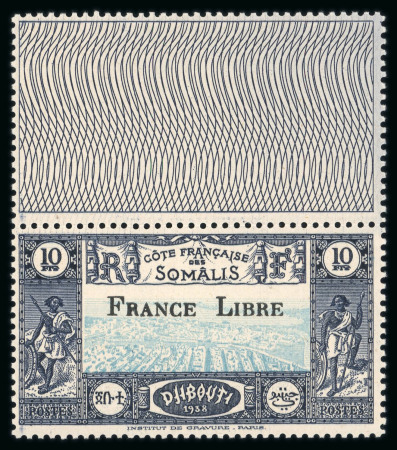 Stamp of Colonies françaises » Côtes des Somalis Côte des Somalis : 1942, France Libre Y&T n° 231 neuf