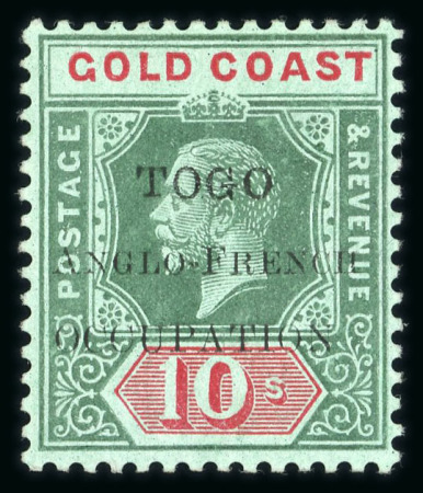 Stamp of Colonies françaises » Togo Togo : 1915, timbres de Gold Coast surchargés Y&T n°