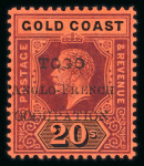 Stamp of Colonies françaises » Togo Togo : 1915, timbres de Gold Coast surchargés Y&T n°