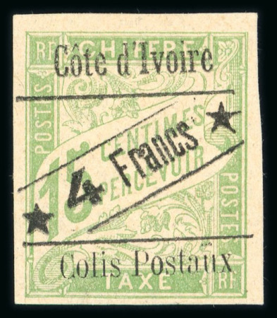 Stamp of Colonies françaises » Côte-d'Ivoire Côte-d'Ivoire colis postaux : 1903, Y&T n° 9 et n°