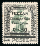 Stamp of Colonies françaises » Fezzan Fezzan : 1943, Y&T n° 2 et n° 3 neufs * signés Calves