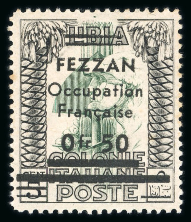 Stamp of Colonies françaises » Fezzan Fezzan : 1943, Y&T n° 2 et n° 3 neufs * signés Calves