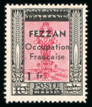 Stamp of Colonies françaises » Fezzan Fezzan : 1943, Y&T n° 2 et n° 3 neufs * signés Calves