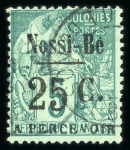Stamp of Colonies françaises » Nossi-Bé Nossi-Bé timbre-taxe : 1891, Y&T n° 10 et n° 14 oblitérés