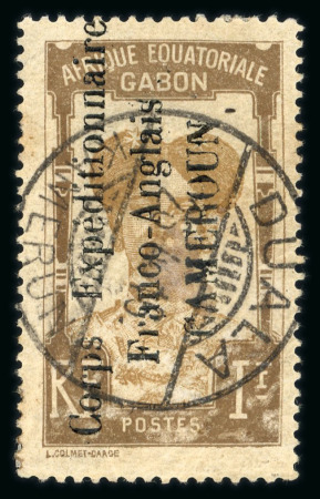 Stamp of Colonies françaises » Cameroun Cameroun : 1915, Corps Expéditionnaire Y&T n° 51 oblitéré