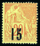 Stamp of Colonies françaises » Colonies Francaise Collections et Lots 1888-1916, belle petite collection de 38 classiques et anciens neufs