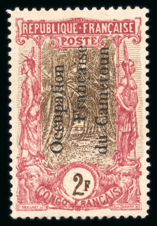 Stamp of Colonies françaises » Cameroun Cameroun : 1916, Occupation Française Y&T n° 58, 59,