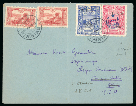 Stamp of Colonies françaises » Cilicie (Occupation française) Cilicie : 1919, belle lettre de 1919 affranchissement