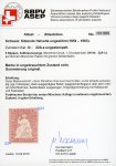 Stamp of Switzerland / Schweiz » Sitzende Helvetia Ungezähnt » Münchner Druck, 1. Auflage 5 Rp. hellbraunorange vom ersten Münchner Druck, ungebraucht mit sehr seltenem nur leicht gefalzten Originalgummi