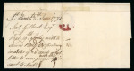 Stamp of St. Vincent 1775-1970, collection incl. one of the earliest covers known from St. Vincent