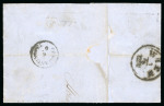 Stamp of German States » Bavaria Bavaria 1862 cover to Constantinople