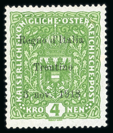 Stamp of Austria » Field Post Italy 1918, Österreichische Besetzung der italienischen Gebiete