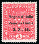 Stamp of Austria » Field Post Italy 1918, Österreichische Besetzung der italienischen Gebiete