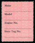 Stamp of United States » Revenues USA Motor Vehicle Revenues RV 1-53 cpl. Set of 53,