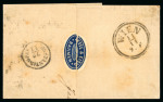 Stamp of German States » Prussia Prussia 1865 and 1867 covers to Constantinopel