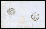 Stamp of German States » Prussia Prussia 1865 and 1867 covers to Constantinopel
