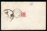 Stamp of German States » Thurn and Taxis Thurn Taxis 1867 cover to Constantinople