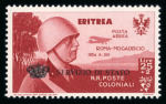 Stamp of Italy » Italian Colonies and Possessions » Eritrea Eritrea air mail post : 1934, Sassone Servizio Aero