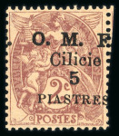 Stamp of Colonies françaises » Cilicie (Occupation française) Cilicie : 1920, Y&T n° 89d variété "Piastres" neuf