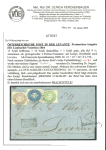 Stamp of Austria » Offices in the Turkish Empire 1868 (20/3) Brief nach Livorno
