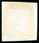 Stamp of Mauritius » 1848-59 Post Paid Issue » Early Impressions (SG 6-9) 1d. orange-vermilion on greyish paper, early Impression,