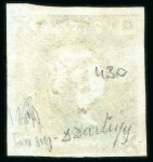 Stamp of Mauritius » 1859 Lapirot Issue » Early Impressions (SG 36-37) 1859 Lapirot Early Impressions, 2d. blue on grey paper