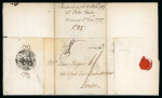 Stamp of Austria » Austrian Levant 1787 (25. Oktober) Brief von Konstantinopel nach London