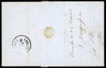 Stamp of Austria » 1850 Issue 1856 Brief von Wien nach Konstantinopel