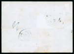Stamp of Austria » 1860 Issue 1863 (7. Aug.), Brief von Triest nach Konstantinopel