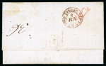 Stamp of Austria » Austrian Levant 1842 (21. Mai), Brief von Konstantinopel nach Triest