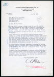 Stamp of Thematics » Polar 1941 letter from KAHN to President Roosevelt