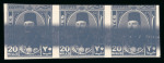 Stamp of Egypt » 1936-1952 King Farouk Definitives  » Issued Stamps 1944-51 King Farouk “Military” Issue: 20m violet in