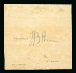 Stamp of Egypt » Suez-Canal Company 1868 1c to 40c complete mint set of four values, cert.