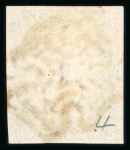 Stamp of Great Britain » 1840 1d Black and 1d Red plates 1a to 11 1840 1d black Pl.4 EG with good even margins and neat brownish-red MC