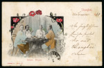 Stamp of China » Chinese Empire (1878-1949) » 1897-1911 Imperial Post 1899 China Hong Kong registered combination card