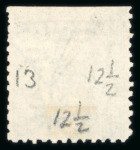 Stamp of Egypt » 1866 First Issue » Issued Stamps 5pa, with inverted watermark, two unused singles, one