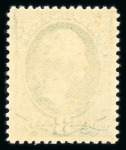 Stamp of United States » 1879-93 Bank Notes Issue -American Bank Note 1881, Washington 3c blue green mint, well-centered