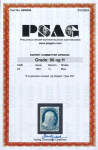 Stamp of United States » 1857-61 Issue 1857, Franklin 1c blue shade type III plate 4 (22)